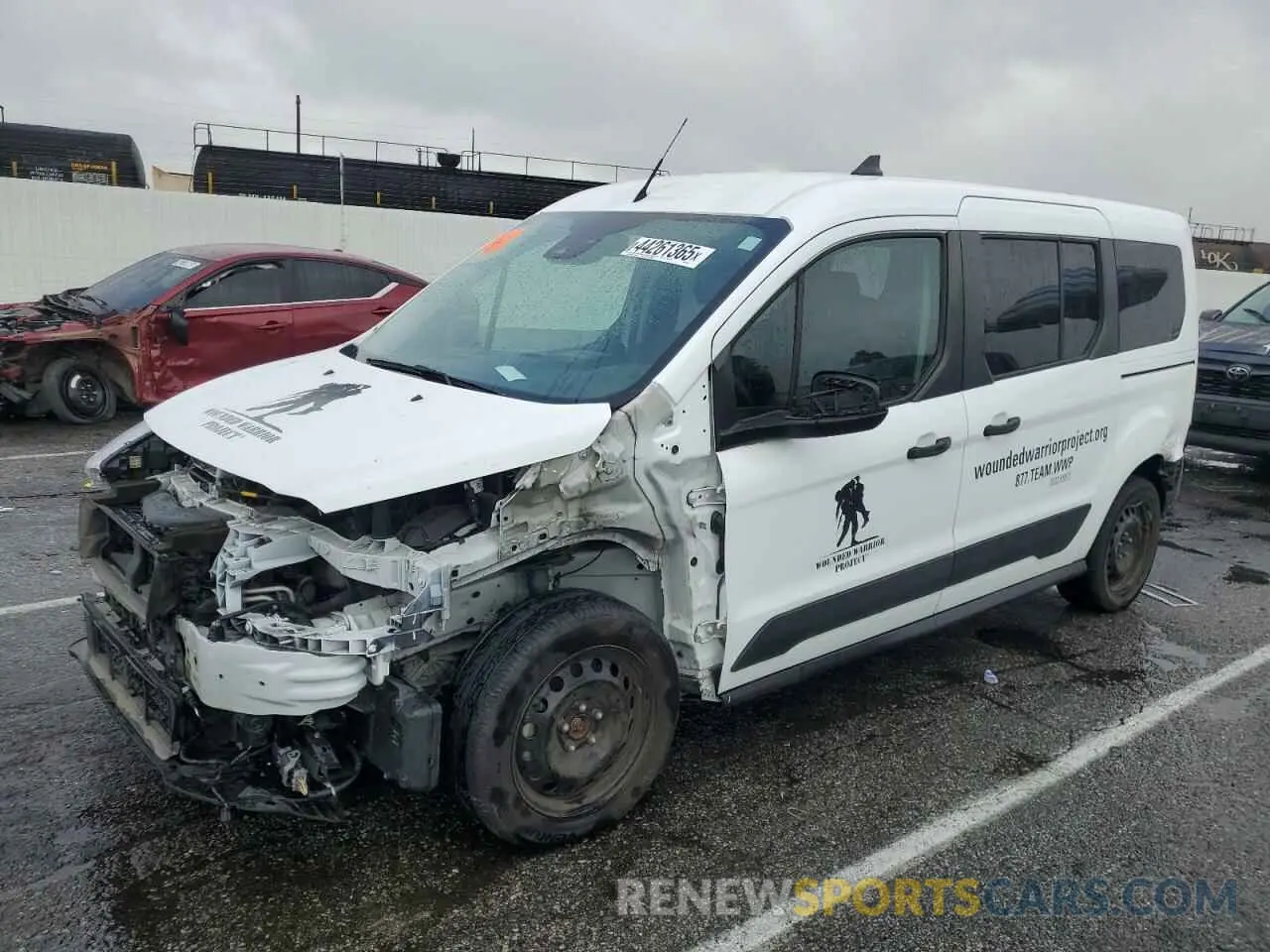 1 Photograph of a damaged car NM0GE9E28K1391181 FORD TRANSIT 2019