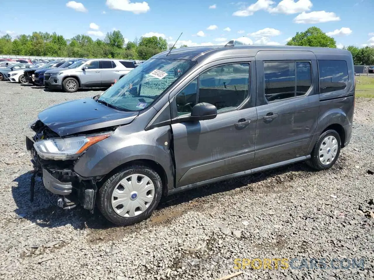 1 Photograph of a damaged car NM0GS9F24K1422921 FORD TRANSIT 2019