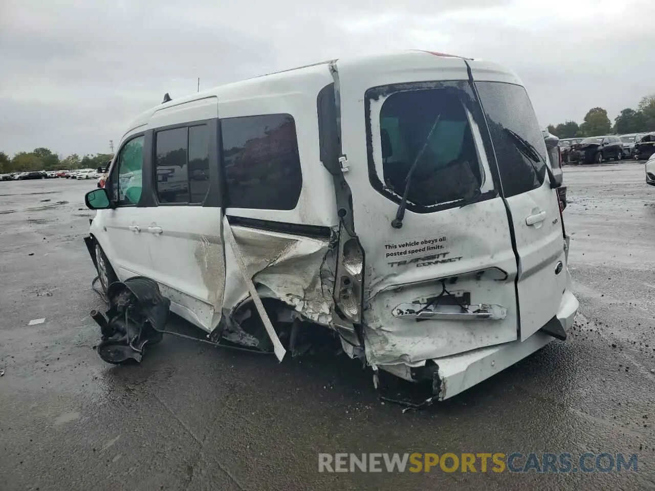 2 Photograph of a damaged car NM0GS9F24K1427441 FORD TRANSIT 2019