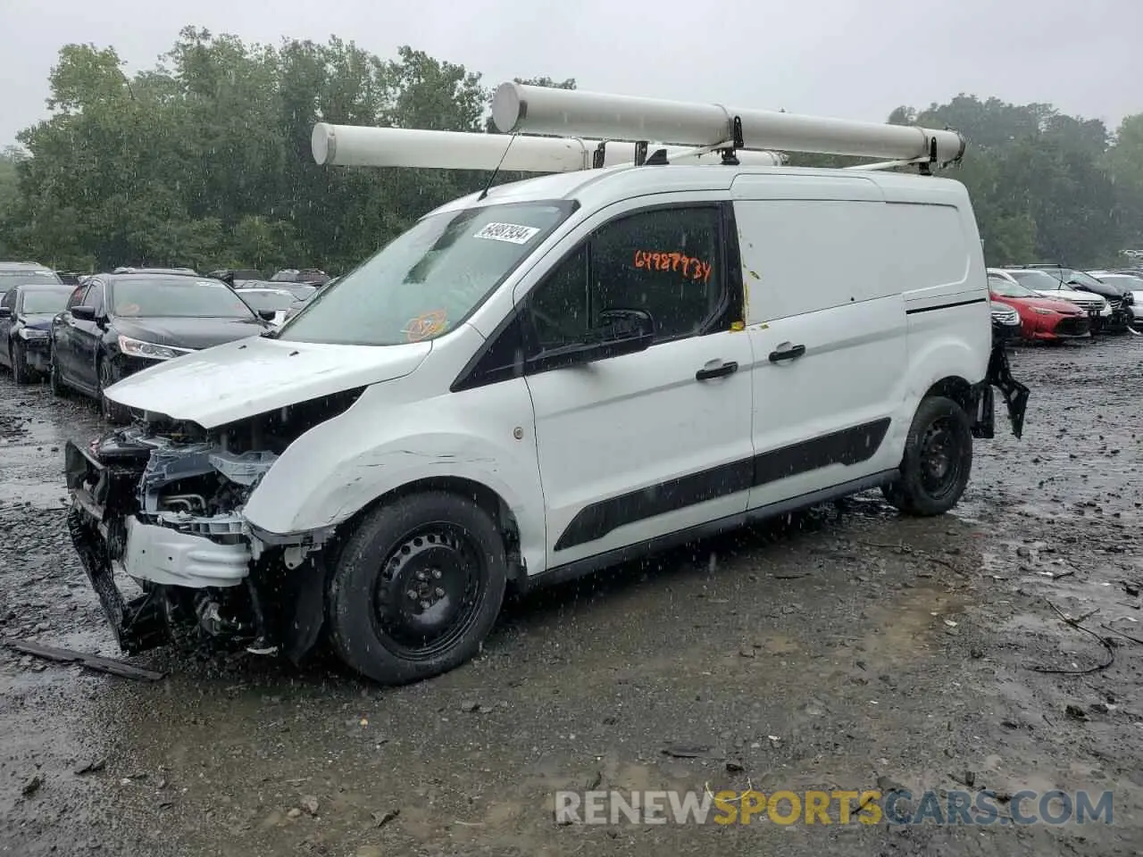 1 Photograph of a damaged car NM0LS7E21K1384150 FORD TRANSIT 2019