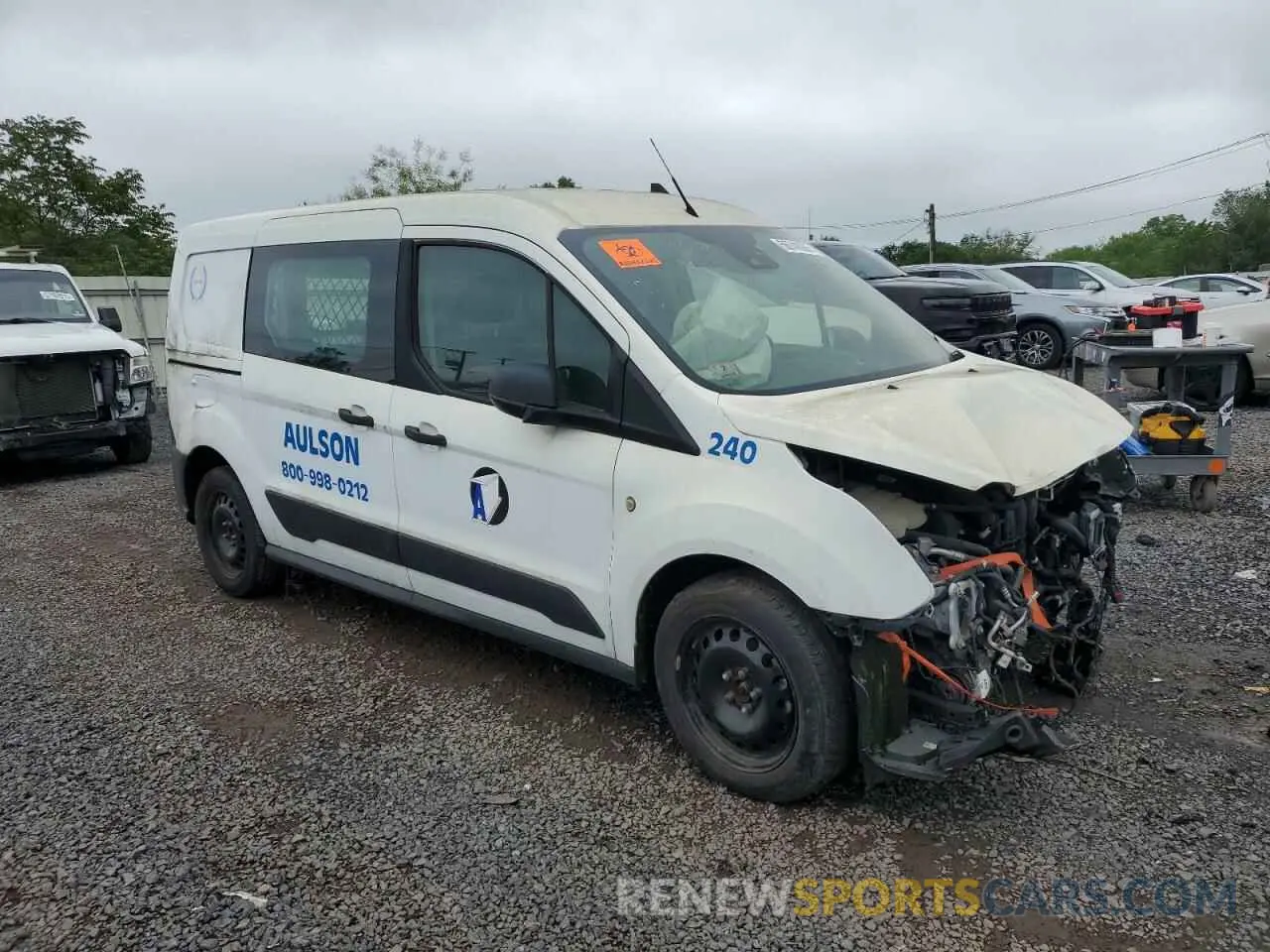 4 Photograph of a damaged car NM0LS7E25K1387097 FORD TRANSIT 2019
