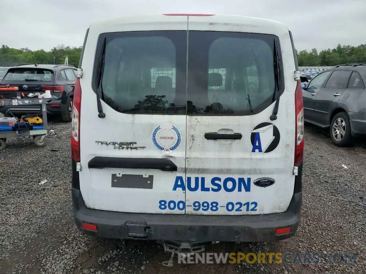 6 Photograph of a damaged car NM0LS7E25K1387097 FORD TRANSIT 2019