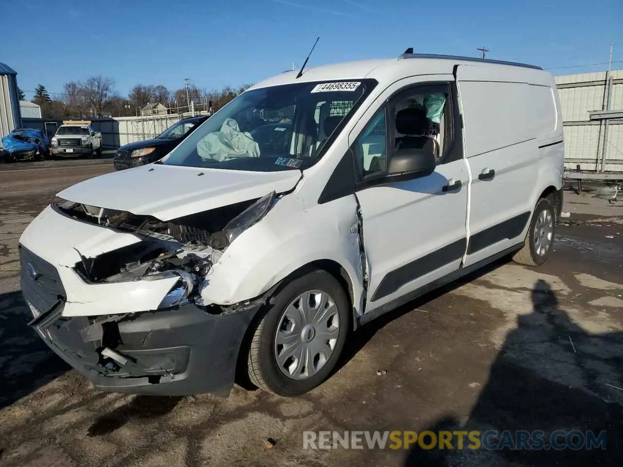 1 Photograph of a damaged car NM0LS7E28K1384291 FORD TRANSIT 2019