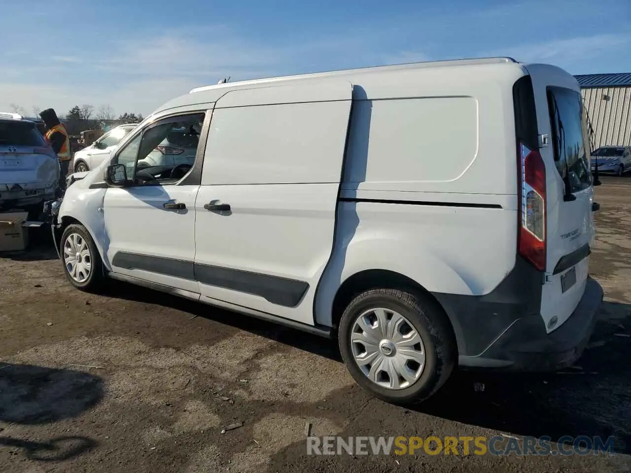 2 Photograph of a damaged car NM0LS7E28K1384291 FORD TRANSIT 2019