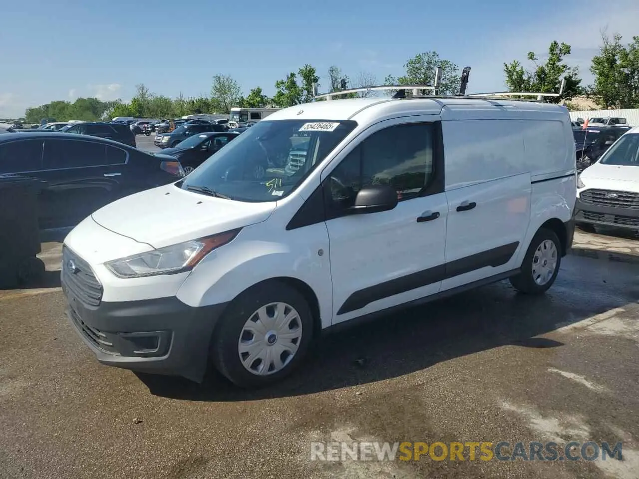 1 Photograph of a damaged car NM0LS7E28K1396019 FORD TRANSIT 2019