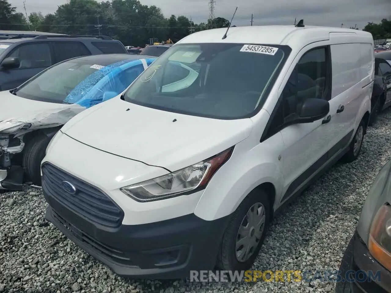 1 Photograph of a damaged car NM0LS7E29K1385269 FORD TRANSIT 2019