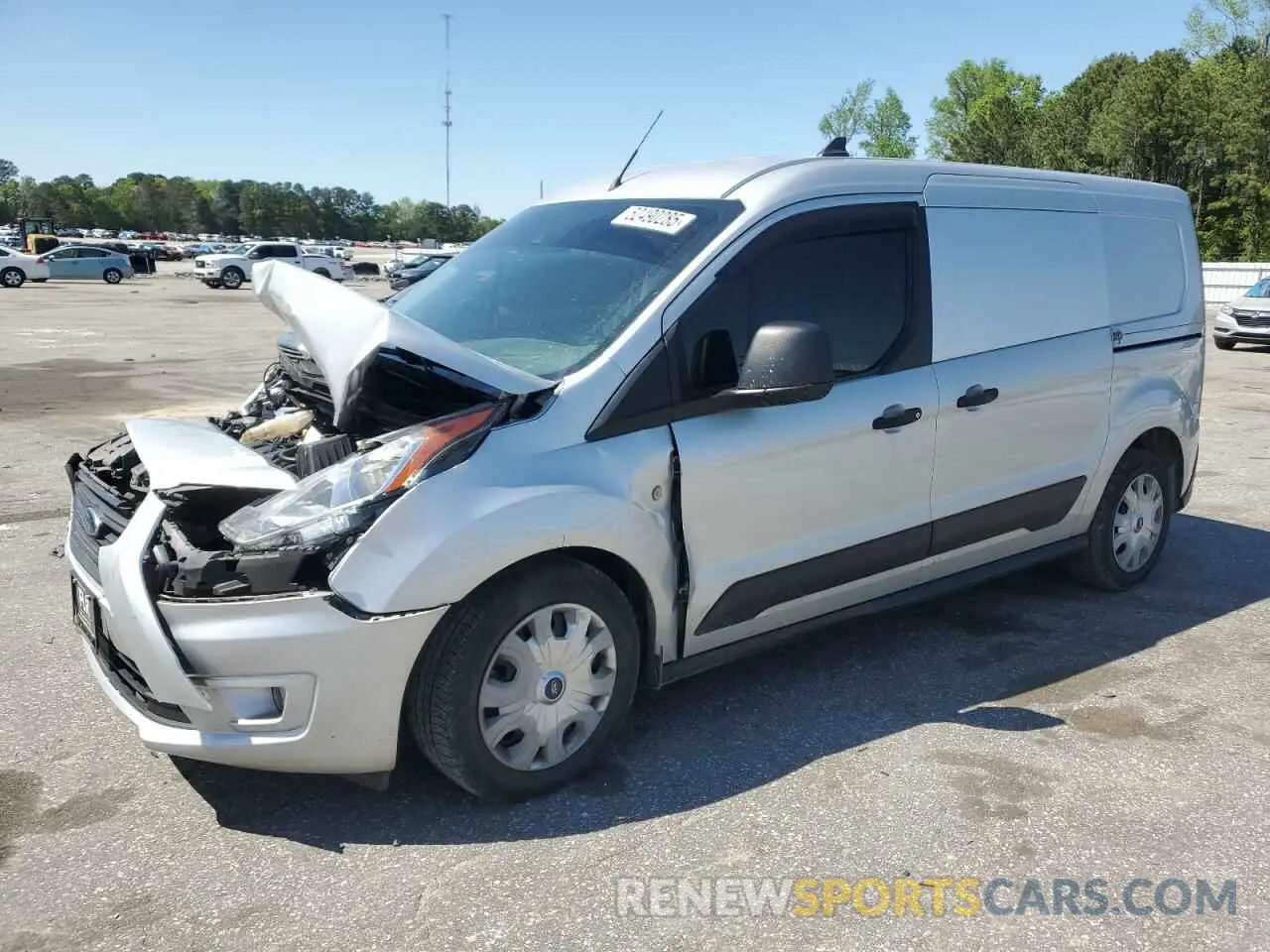 1 Photograph of a damaged car NM0LS7F21K1431434 FORD TRANSIT 2019