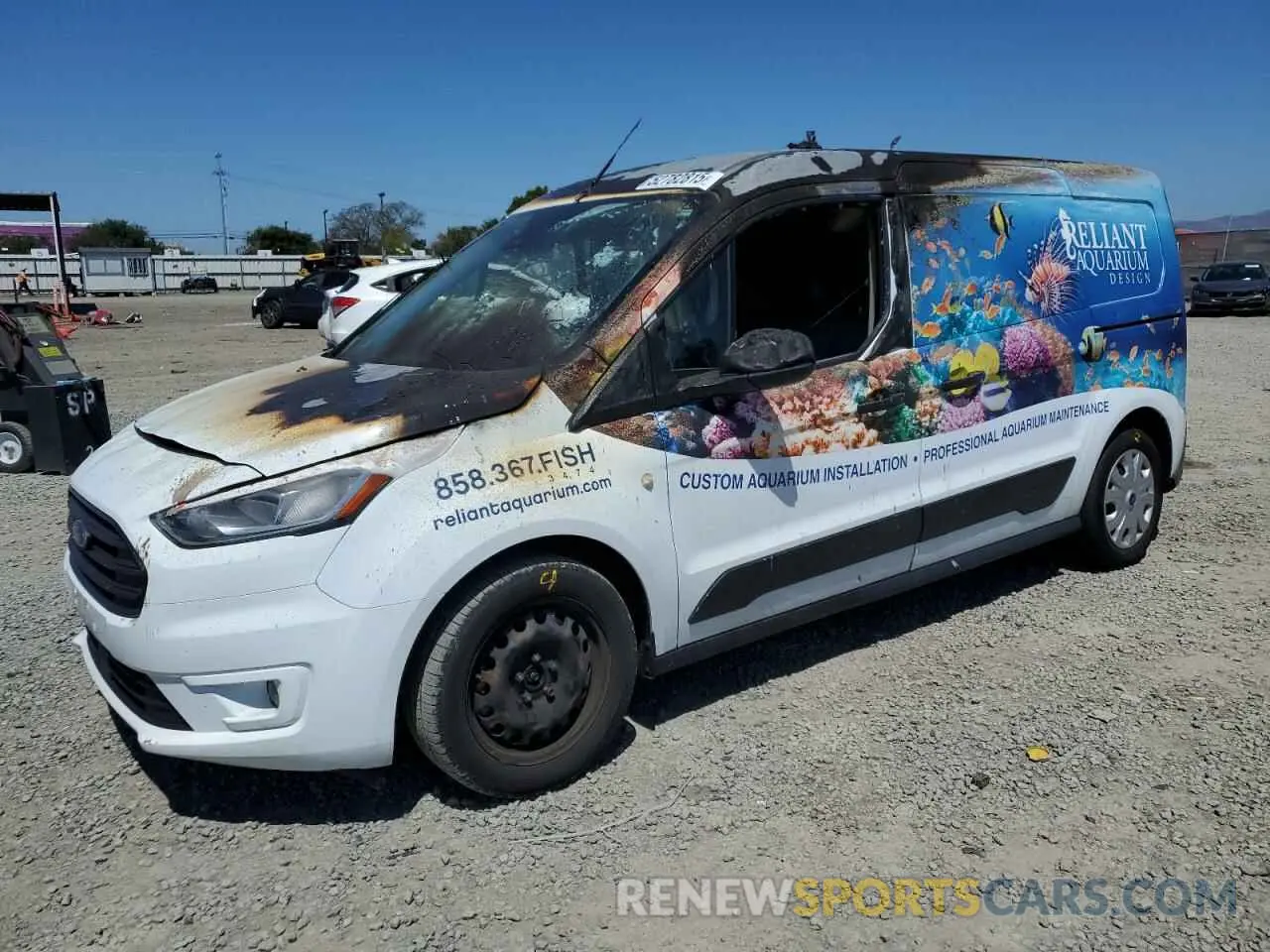 1 Photograph of a damaged car NM0LS7F26K1413916 FORD TRANSIT 2019