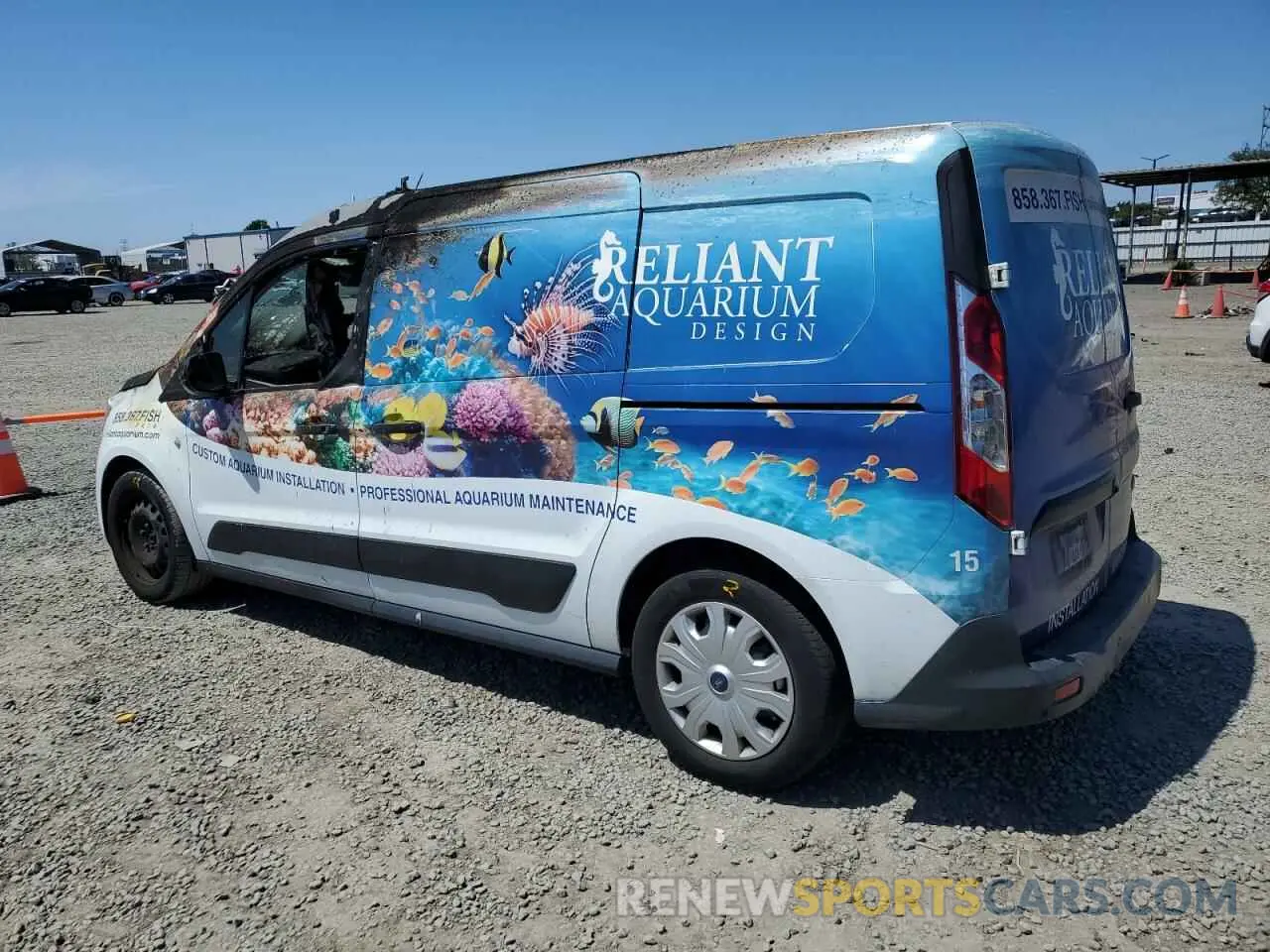 2 Photograph of a damaged car NM0LS7F26K1413916 FORD TRANSIT 2019