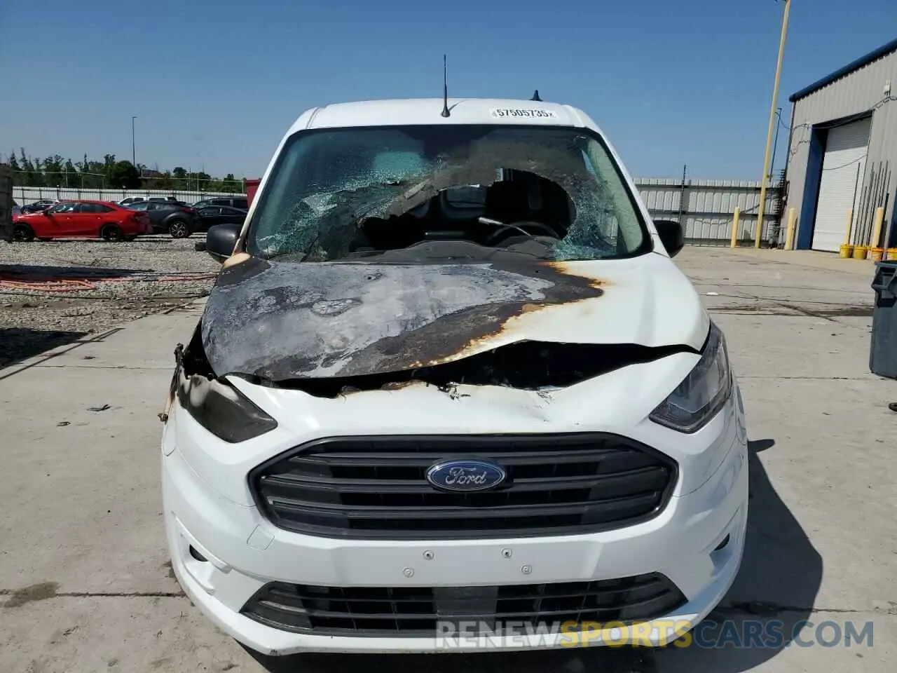 5 Photograph of a damaged car NM0LS7F2XK1405897 FORD TRANSIT 2019