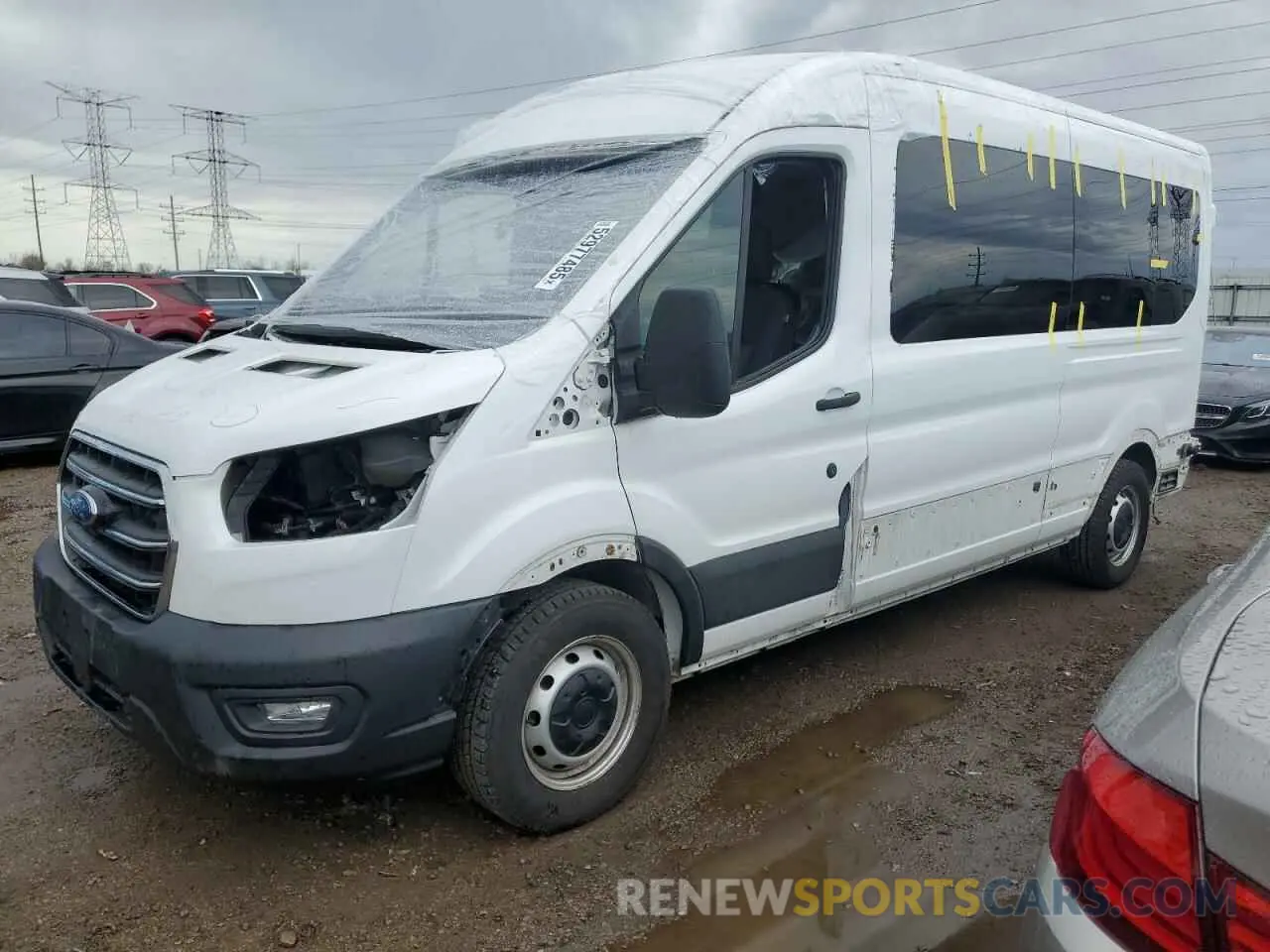 1 Photograph of a damaged car 1FBAX2CG4LKB43132 FORD TRANSIT 2020
