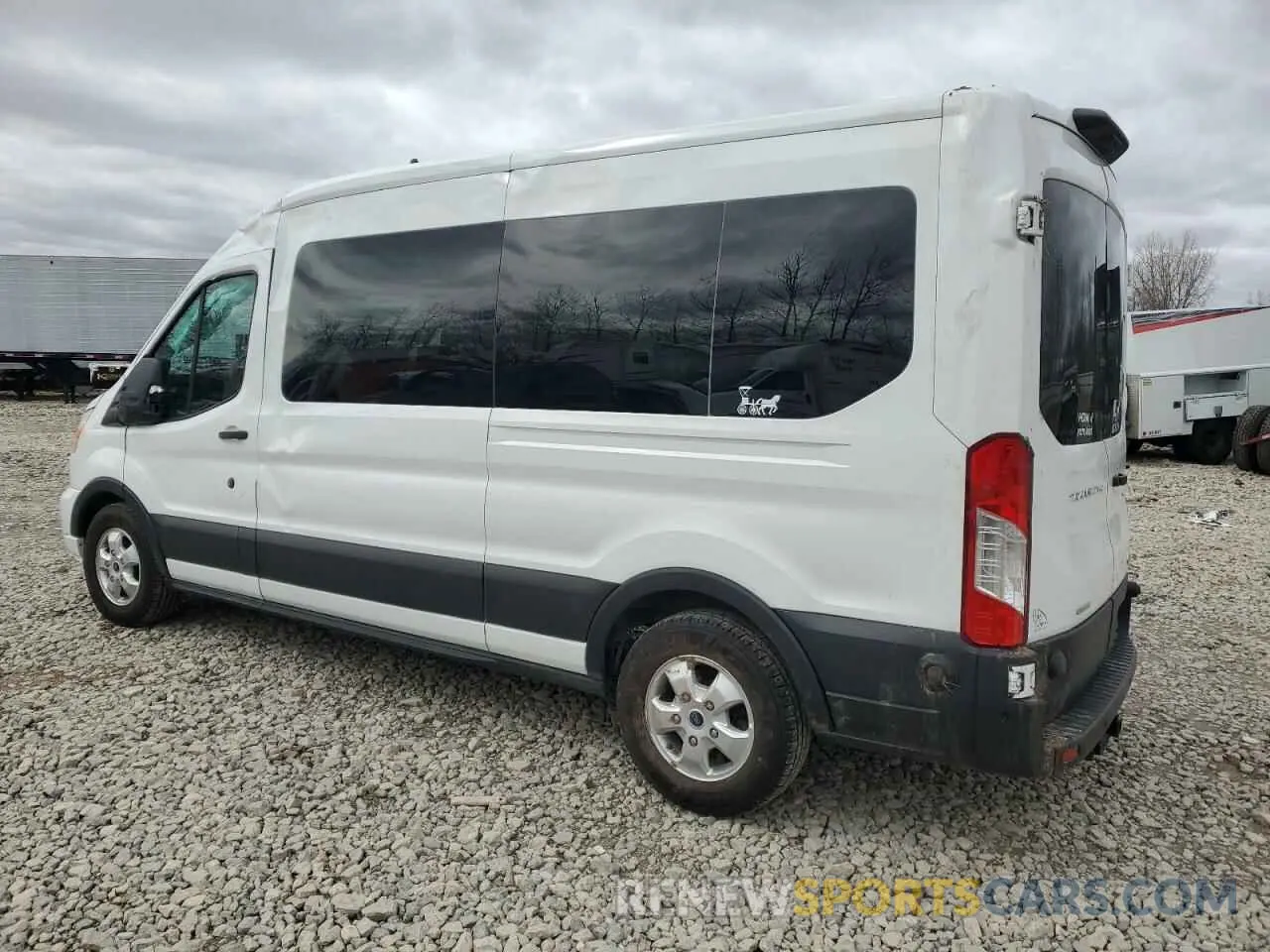 2 Photograph of a damaged car 1FBAX2CG7LKA44238 FORD TRANSIT 2020