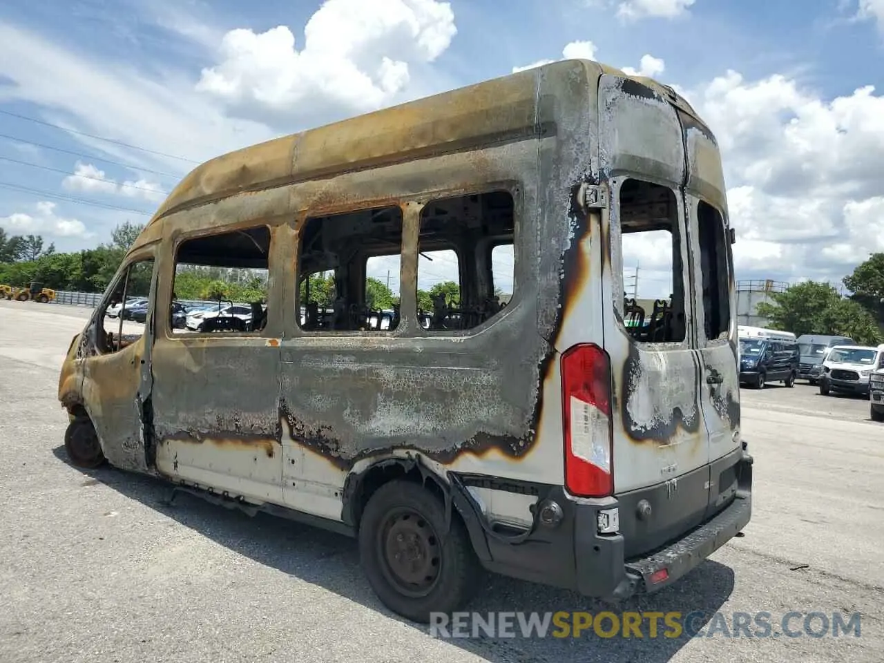 2 Photograph of a damaged car 1FBAX2X82LKA95861 FORD TRANSIT 2020