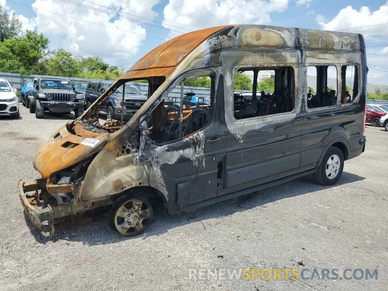 1 Photograph of a damaged car 1FBAX2XGXLKA08747 FORD TRANSIT 2020