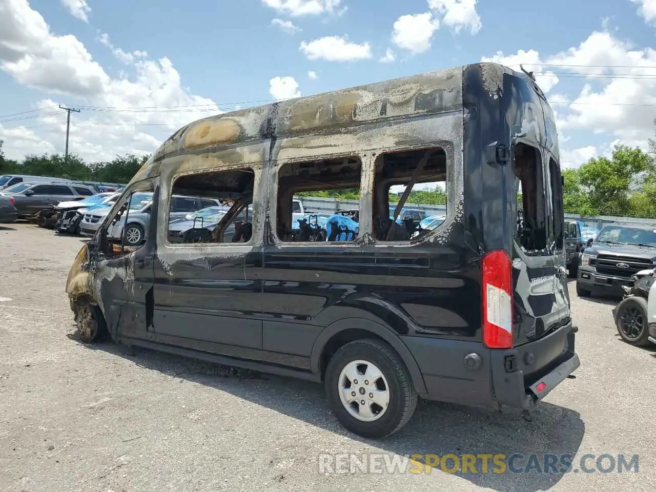 2 Photograph of a damaged car 1FBAX2XGXLKA08747 FORD TRANSIT 2020