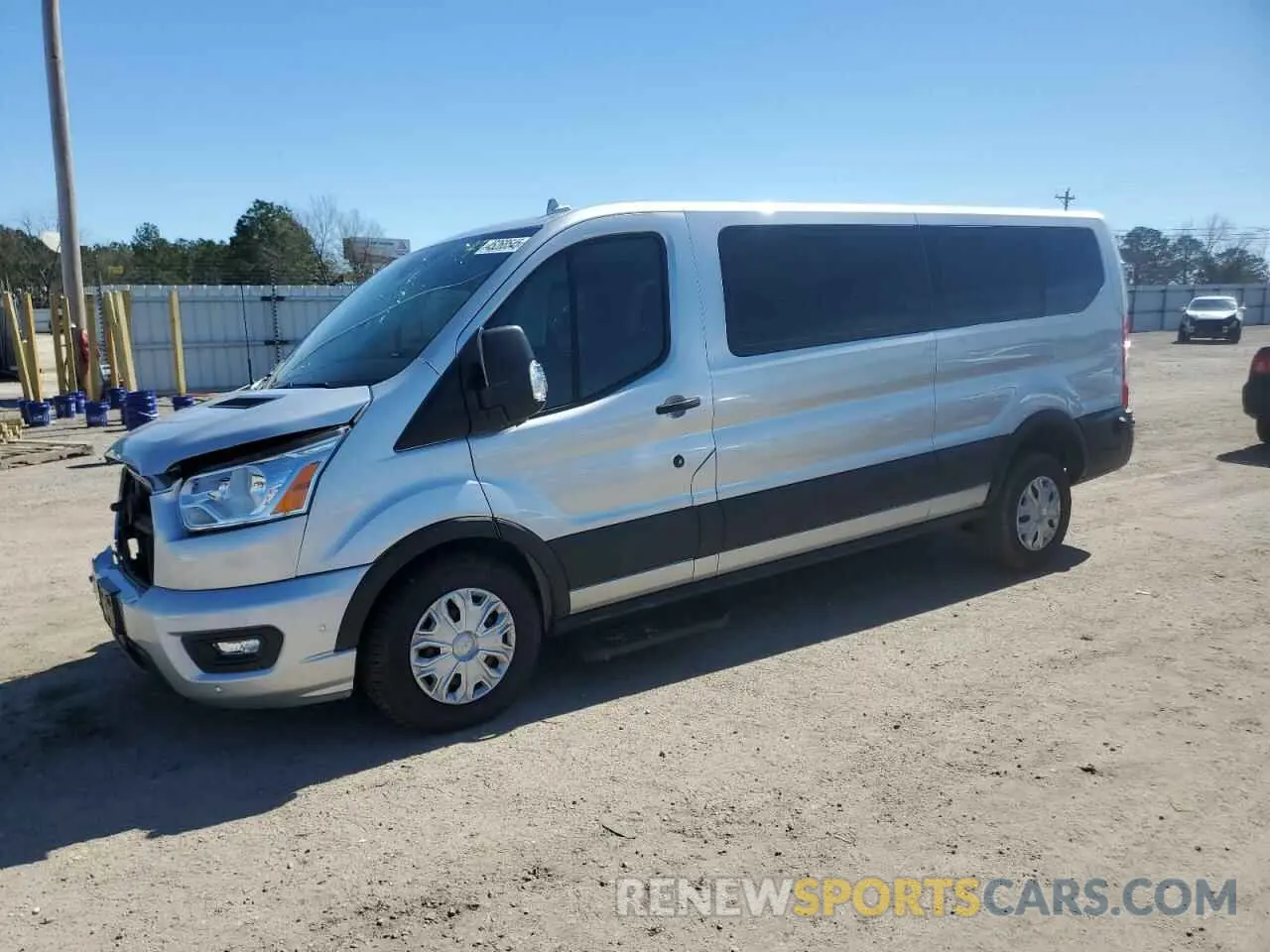 1 Photograph of a damaged car 1FBAX2Y81LKA09647 FORD TRANSIT 2020