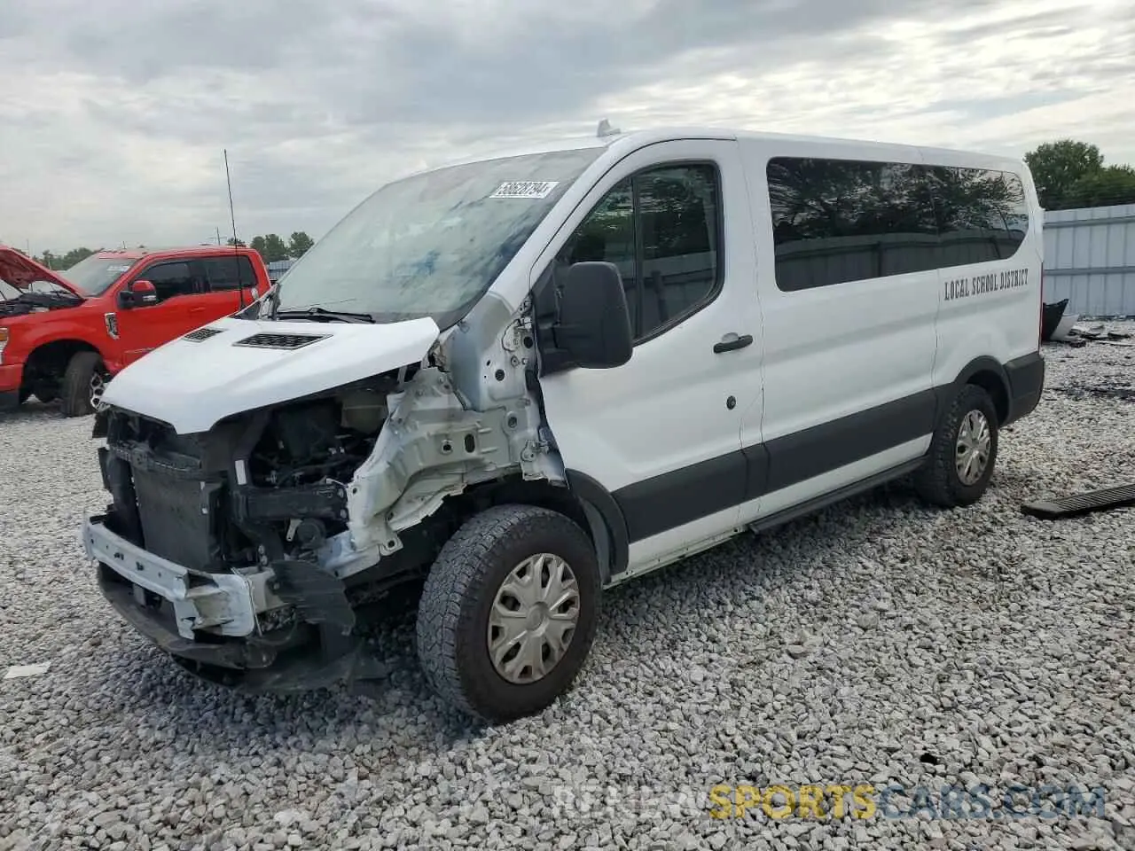 1 Photograph of a damaged car 1FMZK1Y85LKA10660 FORD TRANSIT 2020