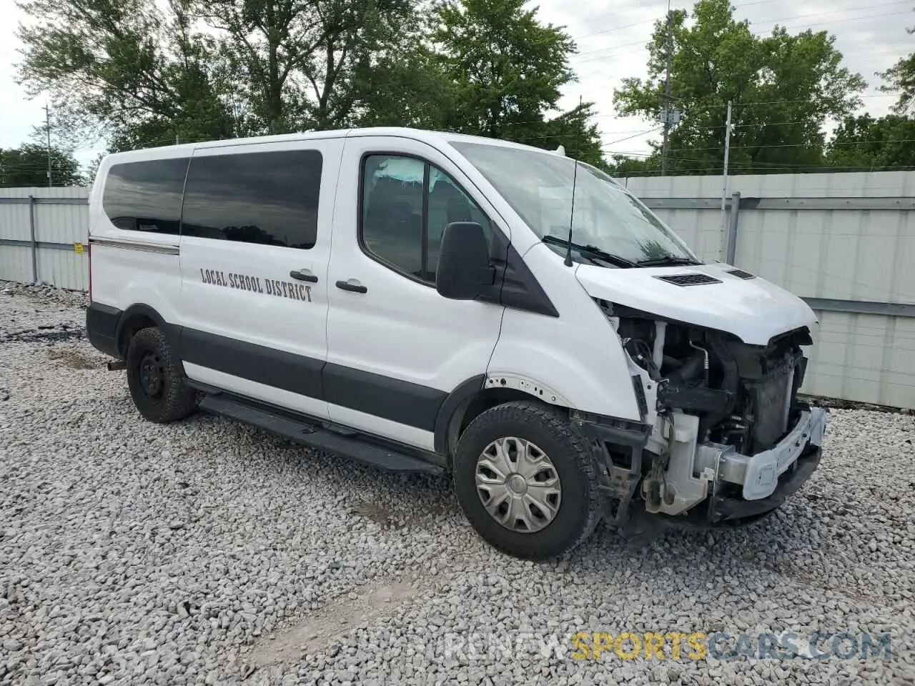4 Photograph of a damaged car 1FMZK1Y85LKA10660 FORD TRANSIT 2020