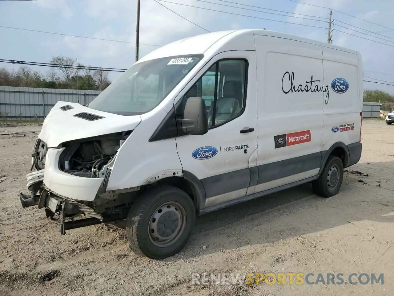 1 Photograph of a damaged car 1FTBR1C81LKA03746 FORD TRANSIT 2020