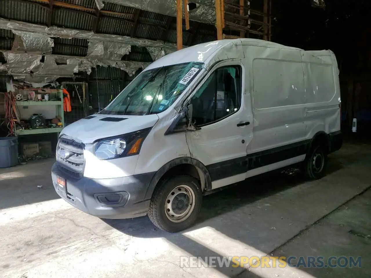 1 Photograph of a damaged car 1FTBR1C82LKA33516 FORD TRANSIT 2020