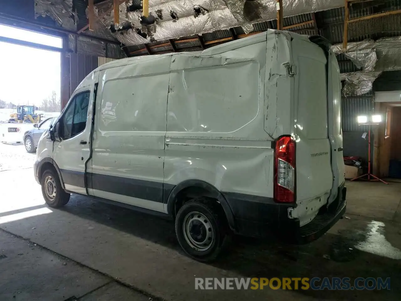 2 Photograph of a damaged car 1FTBR1C82LKA33516 FORD TRANSIT 2020