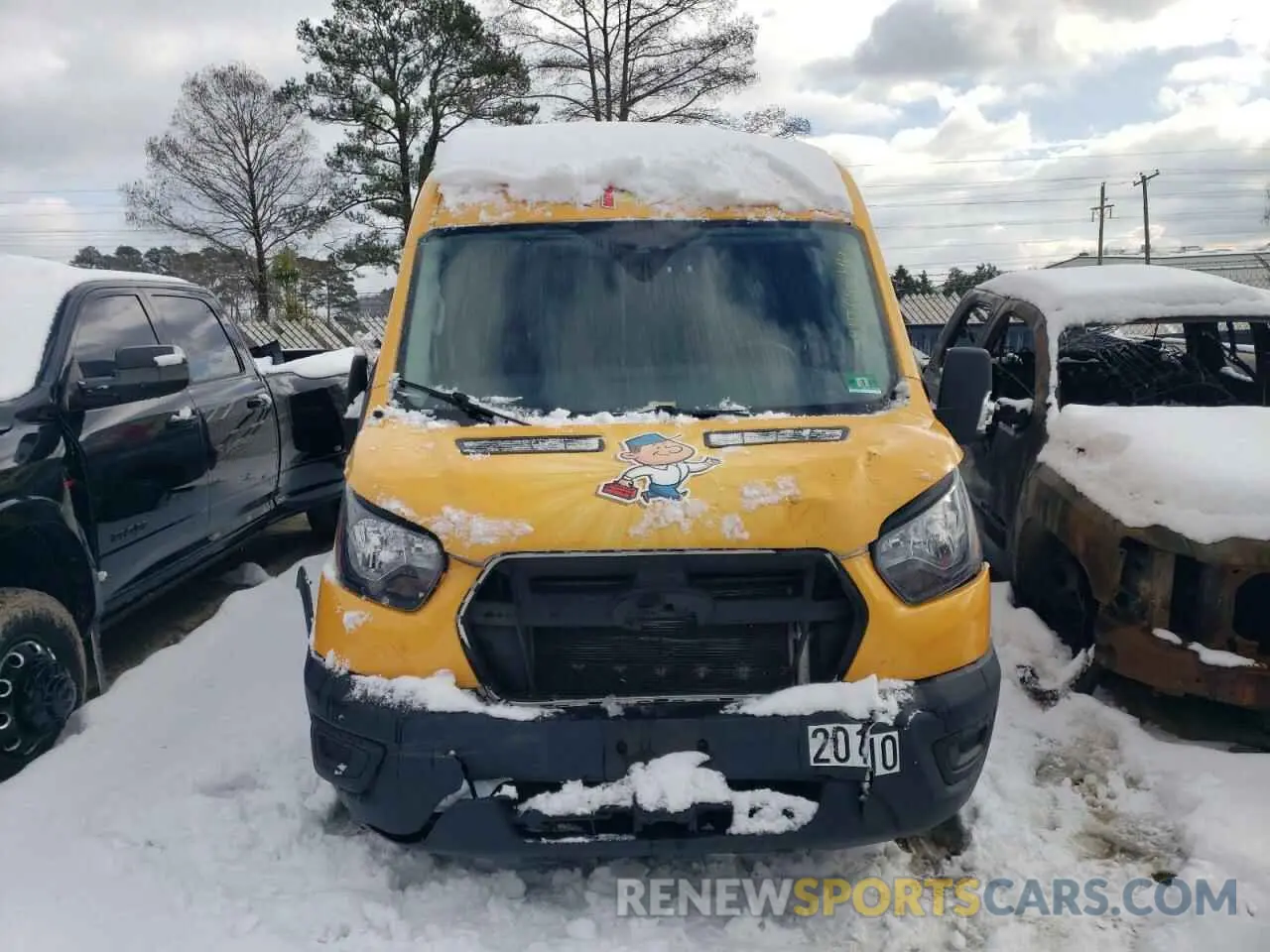 5 Photograph of a damaged car 1FTBR1C86LKB53416 FORD TRANSIT 2020