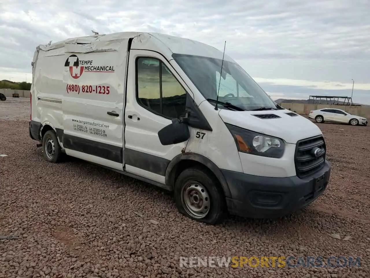 4 Photograph of a damaged car 1FTBR1C89LKA43069 FORD TRANSIT 2020
