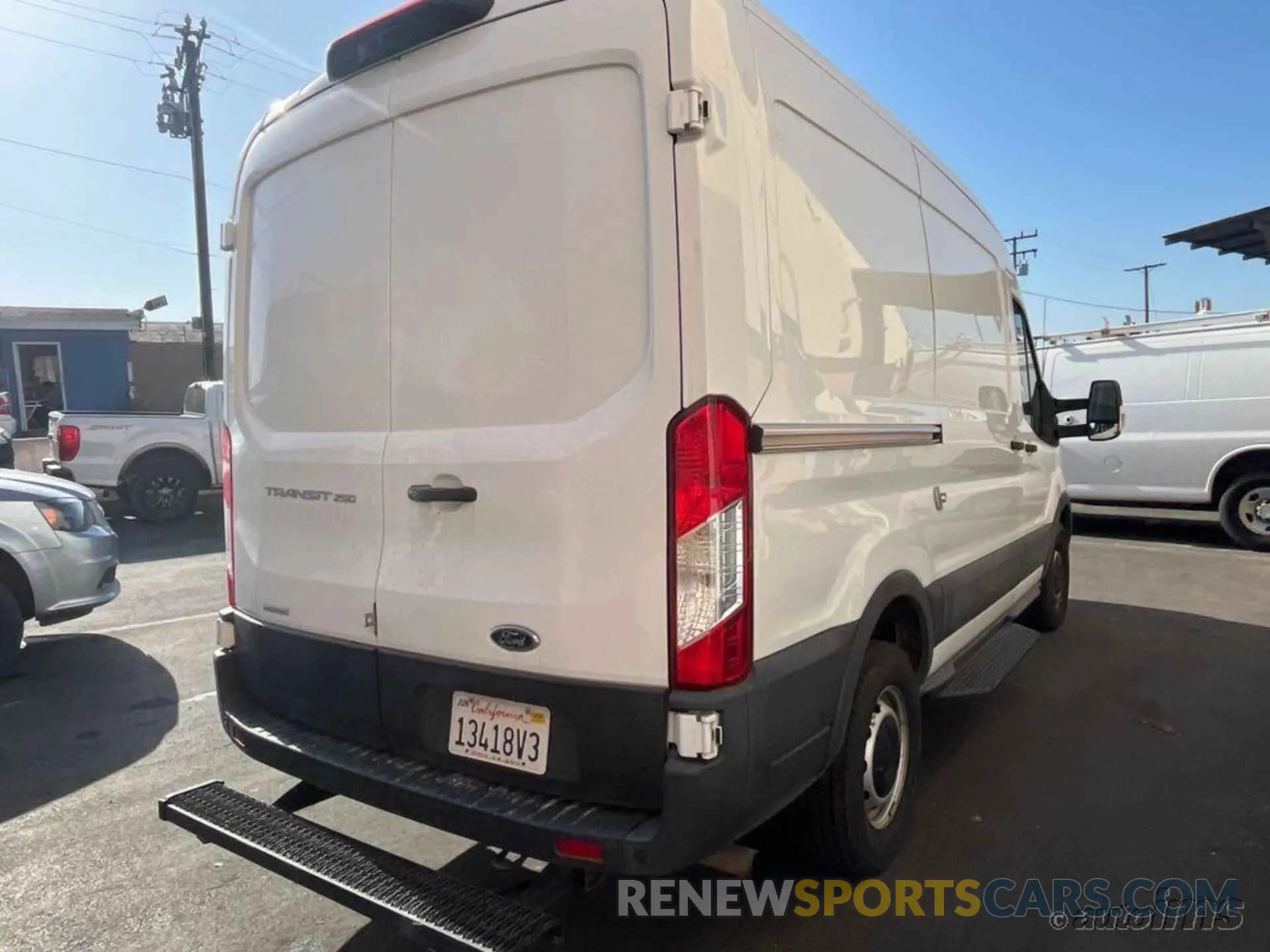 1 Photograph of a damaged car 1FTBR1CG0LKB75421 FORD TRANSIT 2020