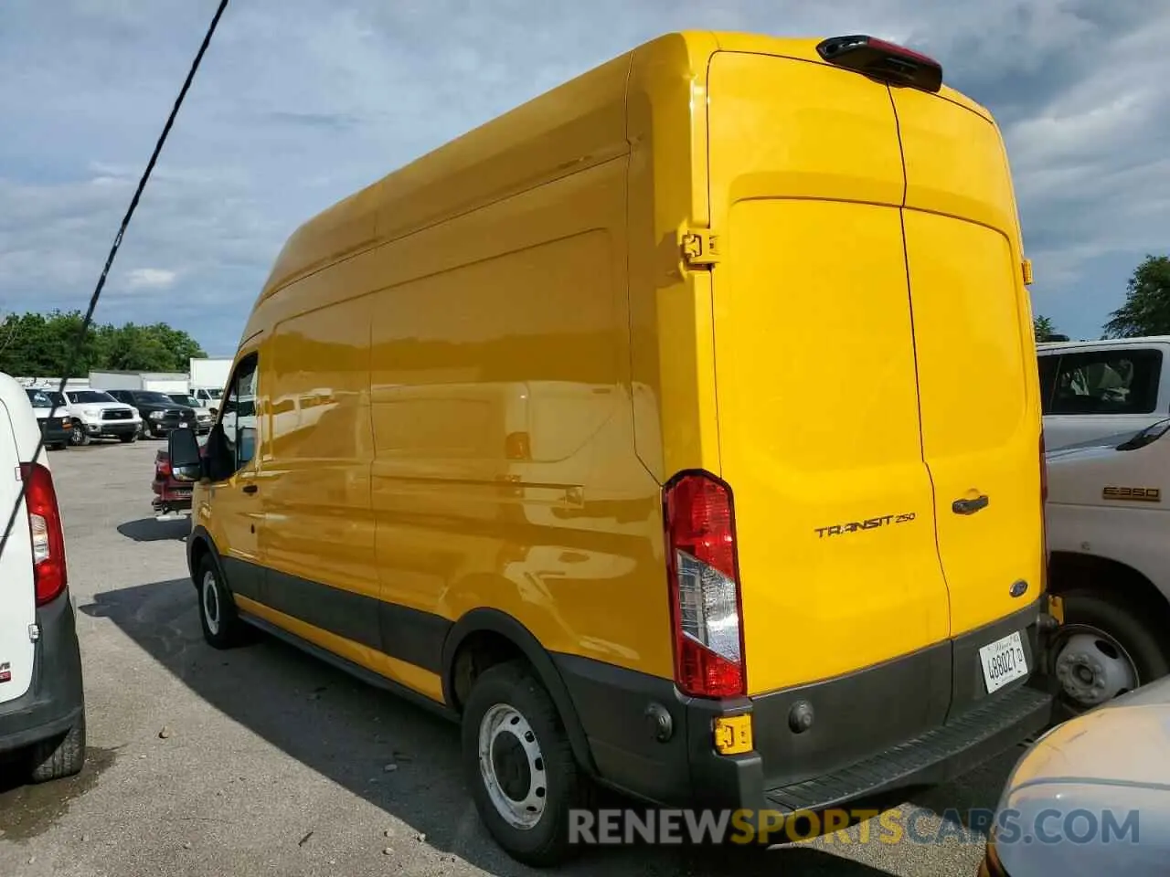 2 Photograph of a damaged car 1FTBR1X84LKA56841 FORD TRANSIT 2020