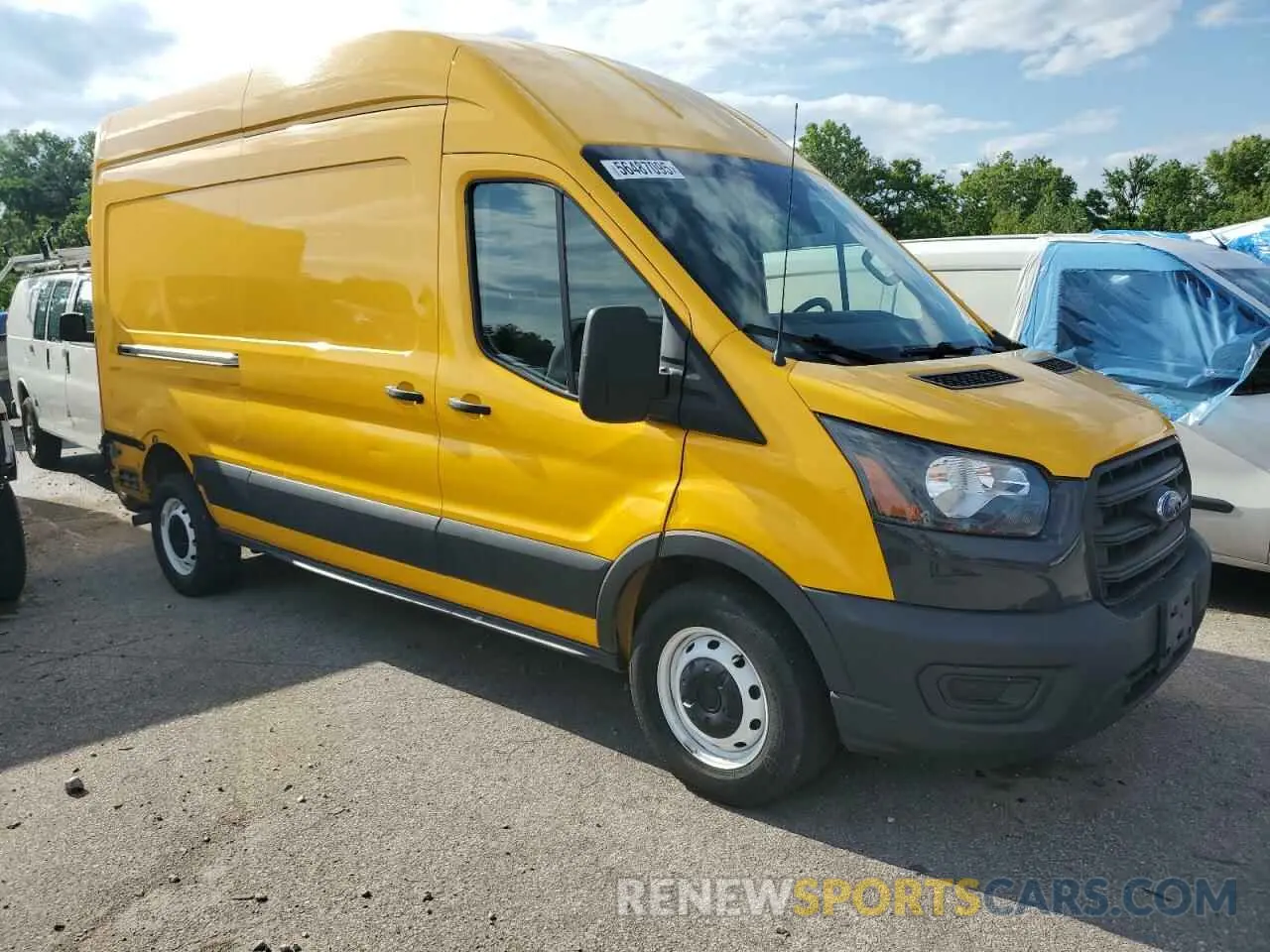 4 Photograph of a damaged car 1FTBR1X84LKA56841 FORD TRANSIT 2020