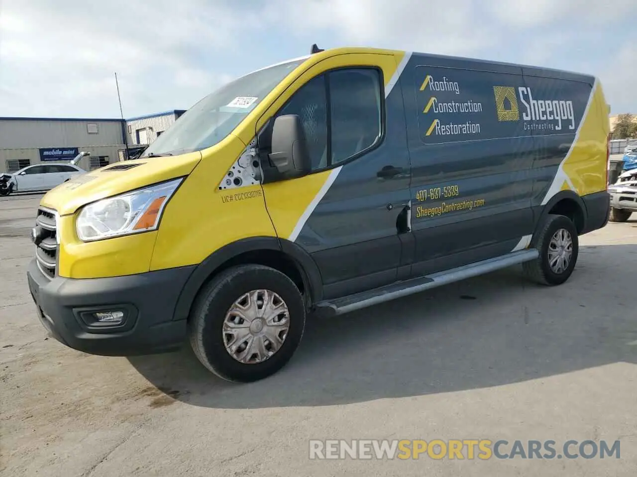 1 Photograph of a damaged car 1FTBR1Y81LKB14001 FORD TRANSIT 2020