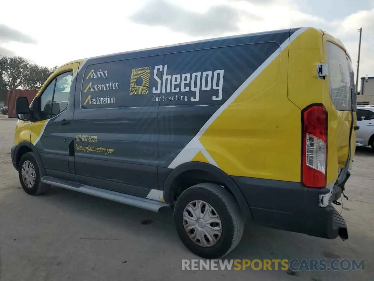 2 Photograph of a damaged car 1FTBR1Y81LKB14001 FORD TRANSIT 2020