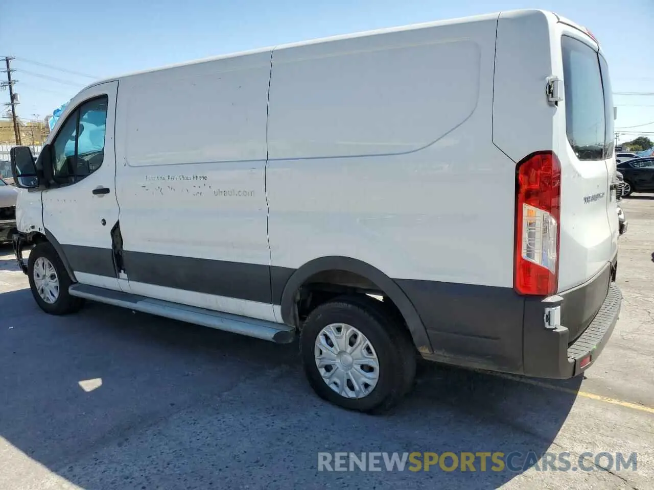 2 Photograph of a damaged car 1FTBR1Y86LKB13703 FORD TRANSIT 2020