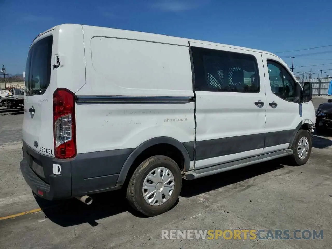 3 Photograph of a damaged car 1FTBR1Y86LKB13703 FORD TRANSIT 2020