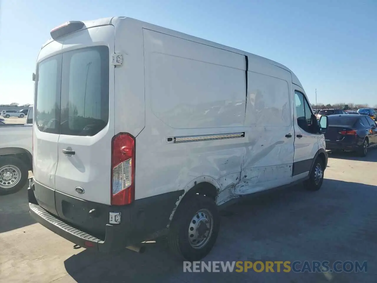 3 Photograph of a damaged car 1FTBR2C80LKA40423 FORD TRANSIT 2020
