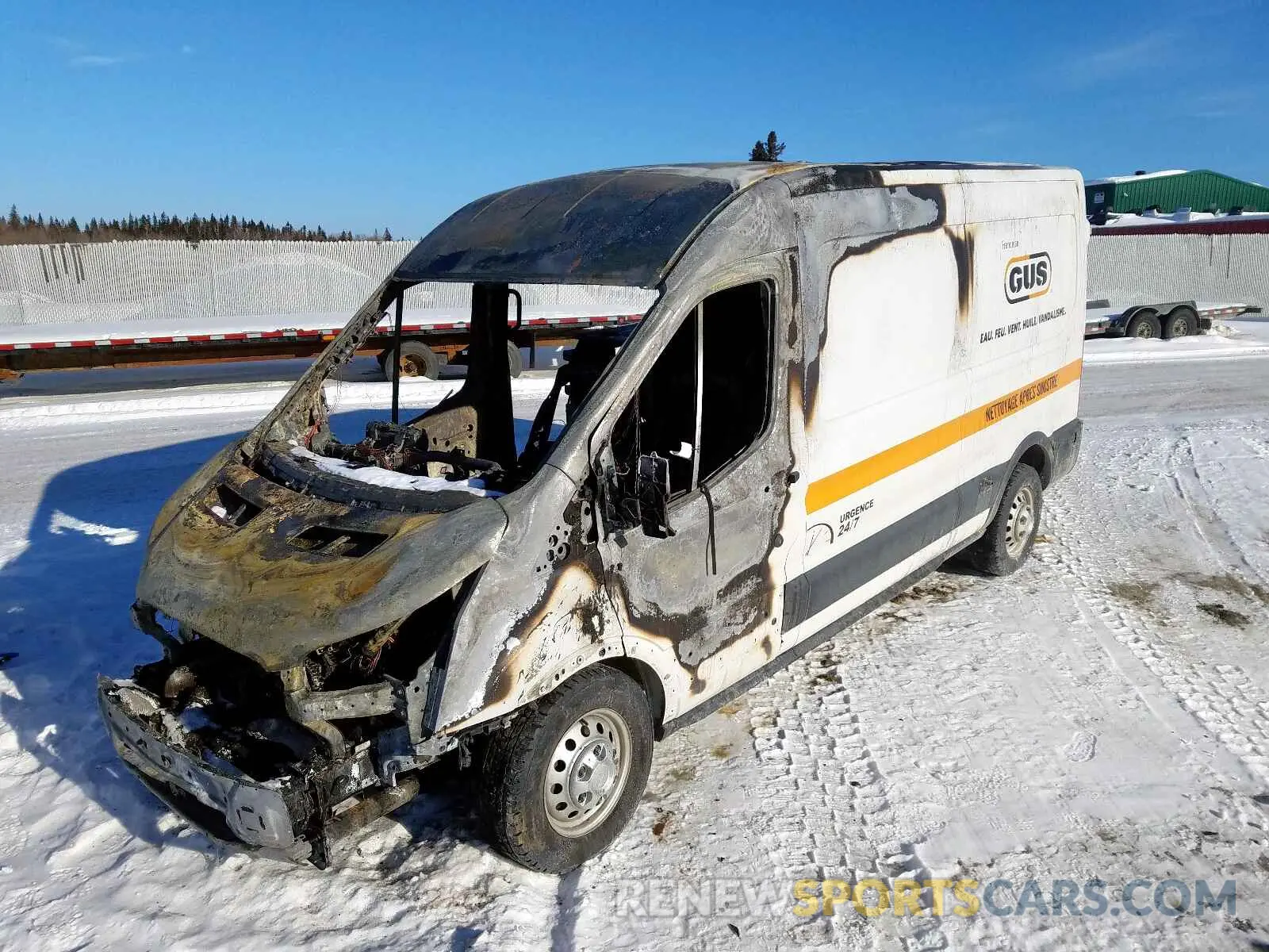 10 Photograph of a damaged car 1FTBR2C87LKA67456 FORD TRANSIT 2020
