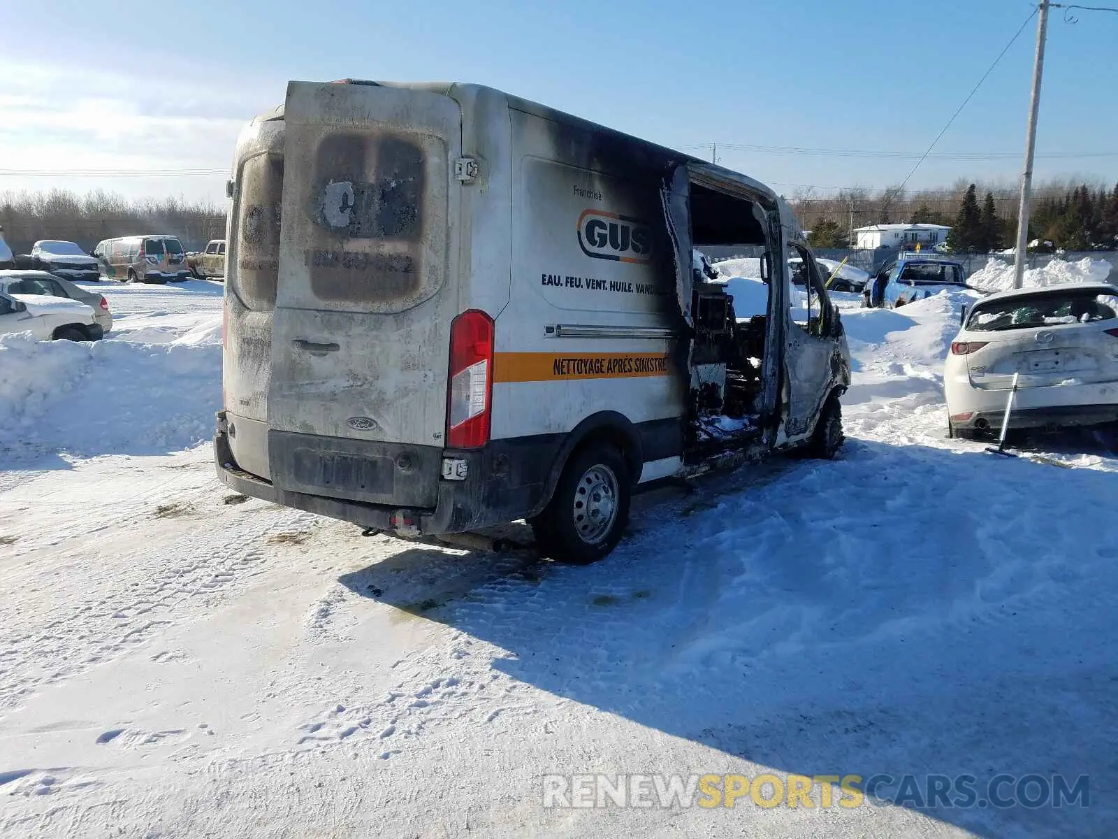 4 Photograph of a damaged car 1FTBR2C87LKA67456 FORD TRANSIT 2020
