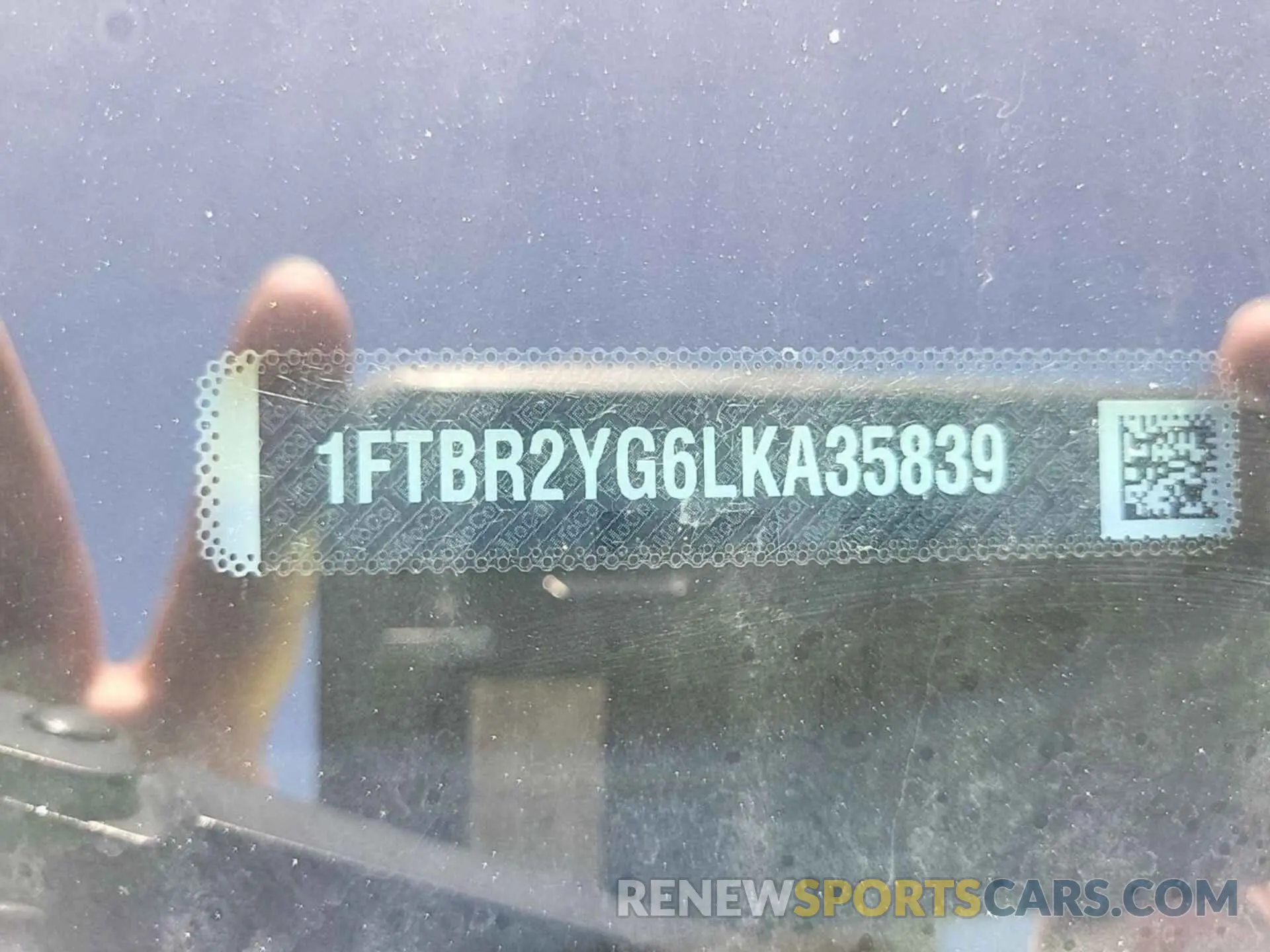 3 Photograph of a damaged car 1FTBR2YG6LKA35839 FORD TRANSIT 2020
