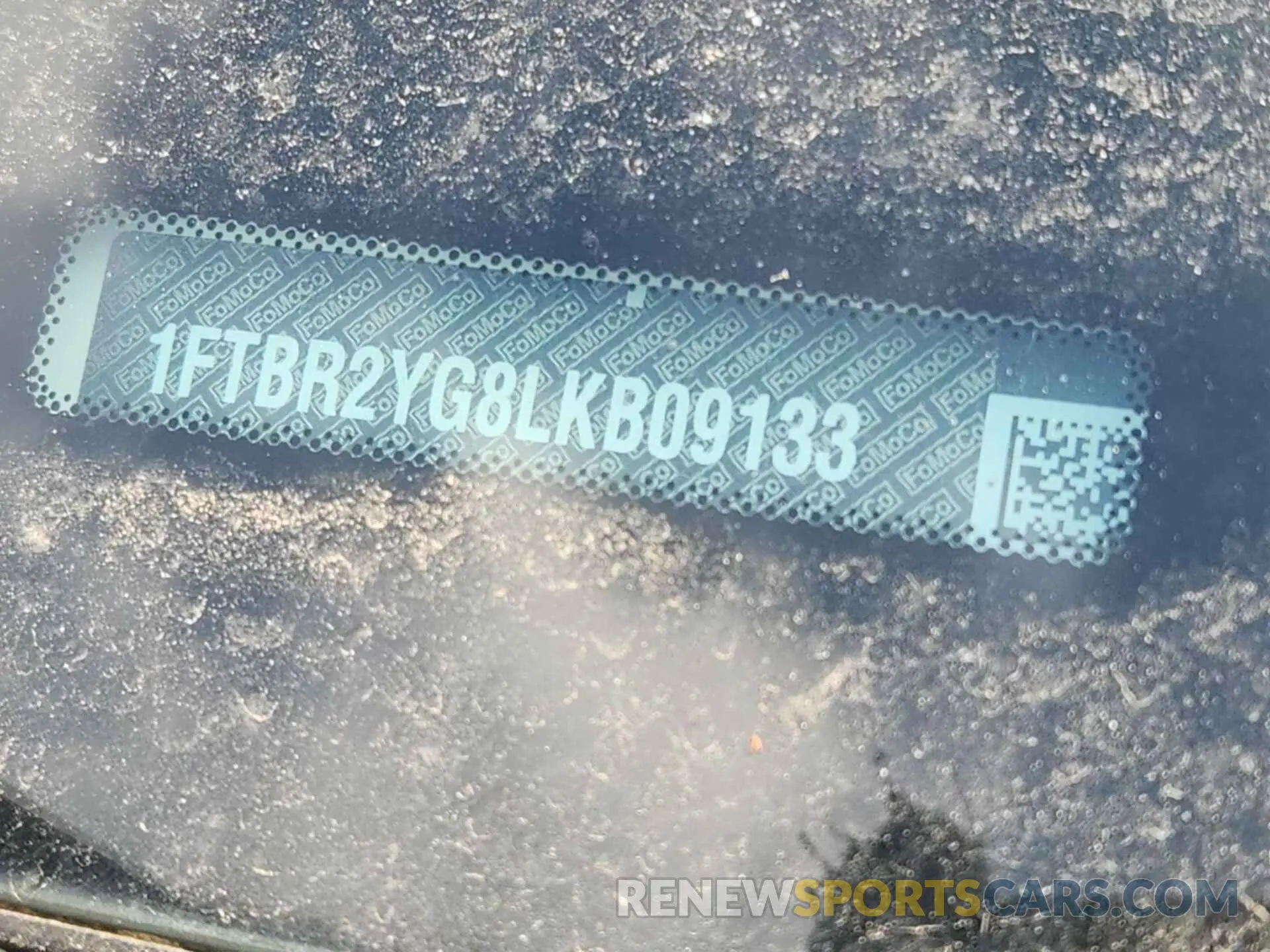 2 Photograph of a damaged car 1FTBR2YG8LKB09133 FORD TRANSIT 2020