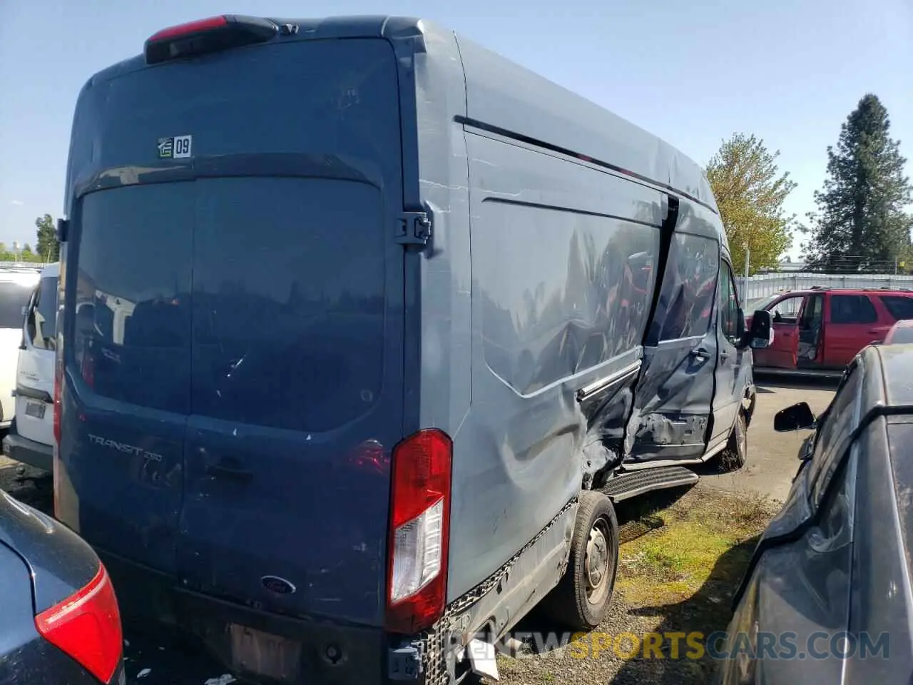 3 Photograph of a damaged car 1FTBR3X85LKA18644 FORD TRANSIT 2020