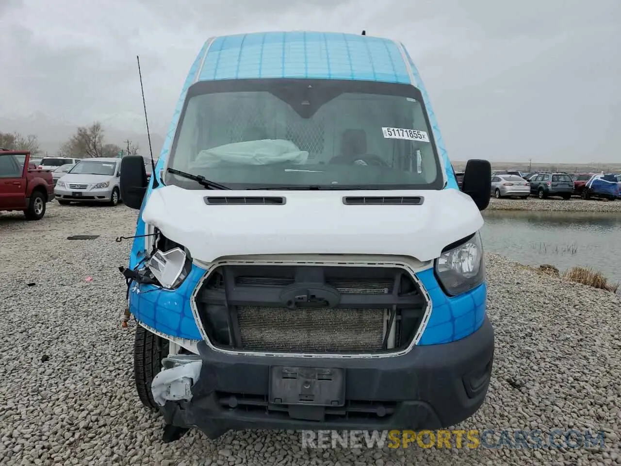 5 Photograph of a damaged car 1FTBR3X87LKA43898 FORD TRANSIT 2020