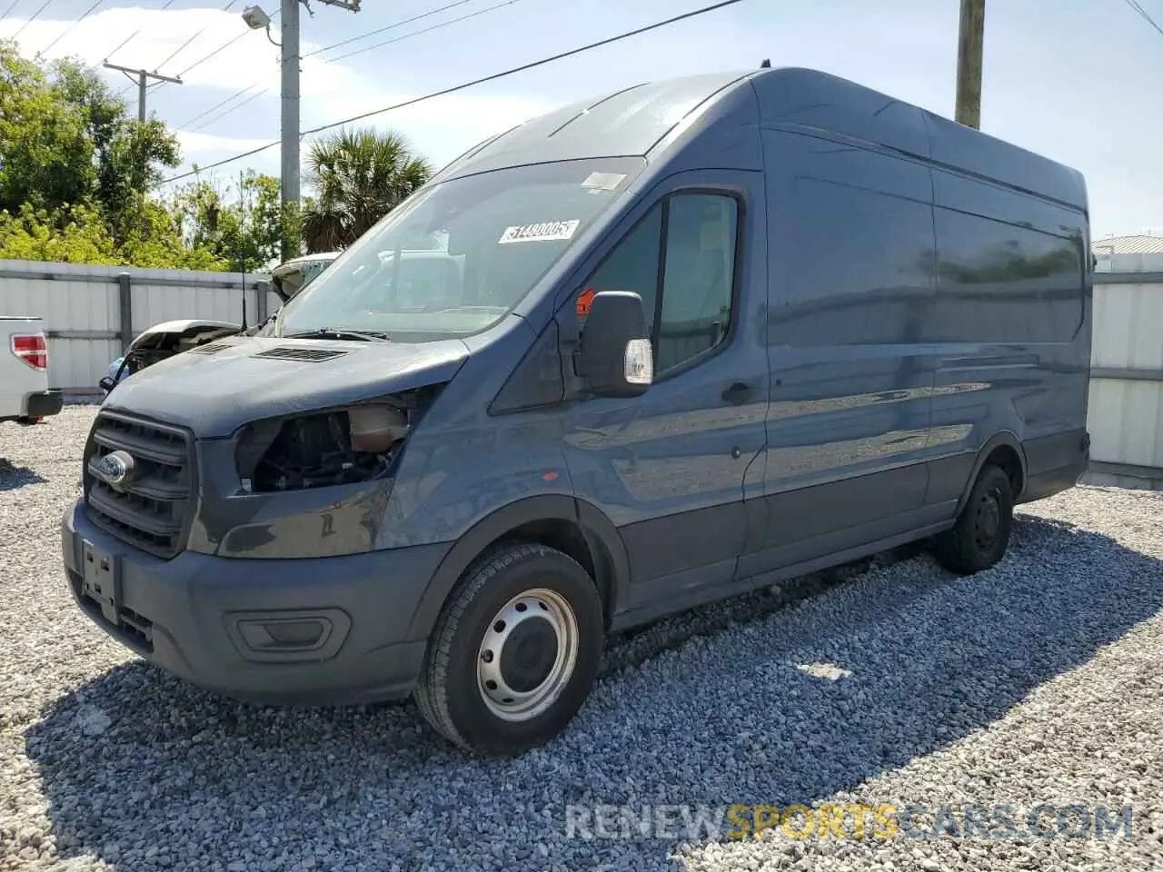 1 Photograph of a damaged car 1FTBR3X87LKA72253 FORD TRANSIT 2020