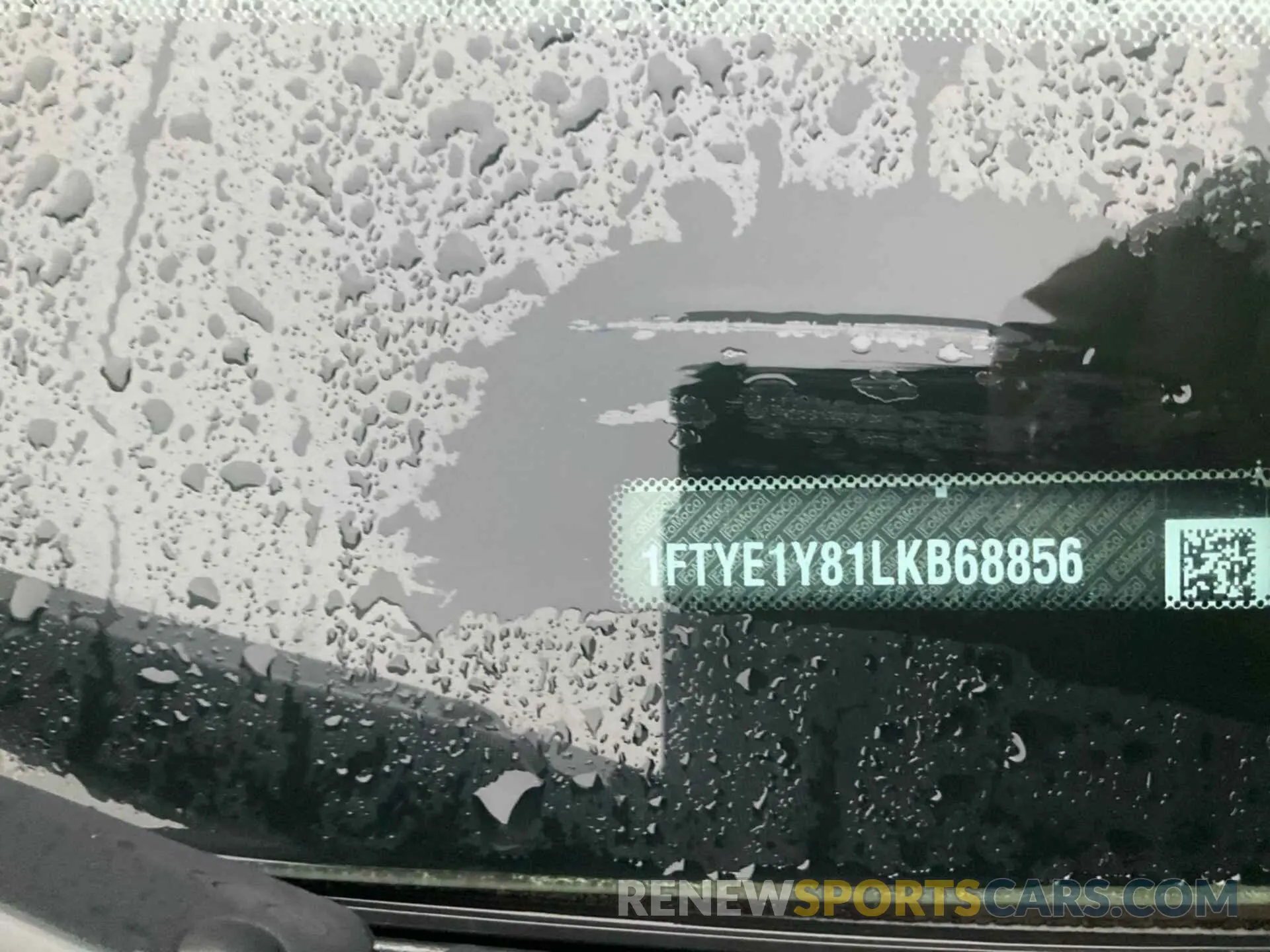1 Photograph of a damaged car 1FTYE1Y81LKB68856 FORD TRANSIT 2020