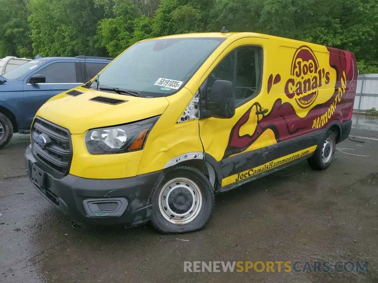 1 Photograph of a damaged car 1FTYE1Y86LKA53718 FORD TRANSIT 2020
