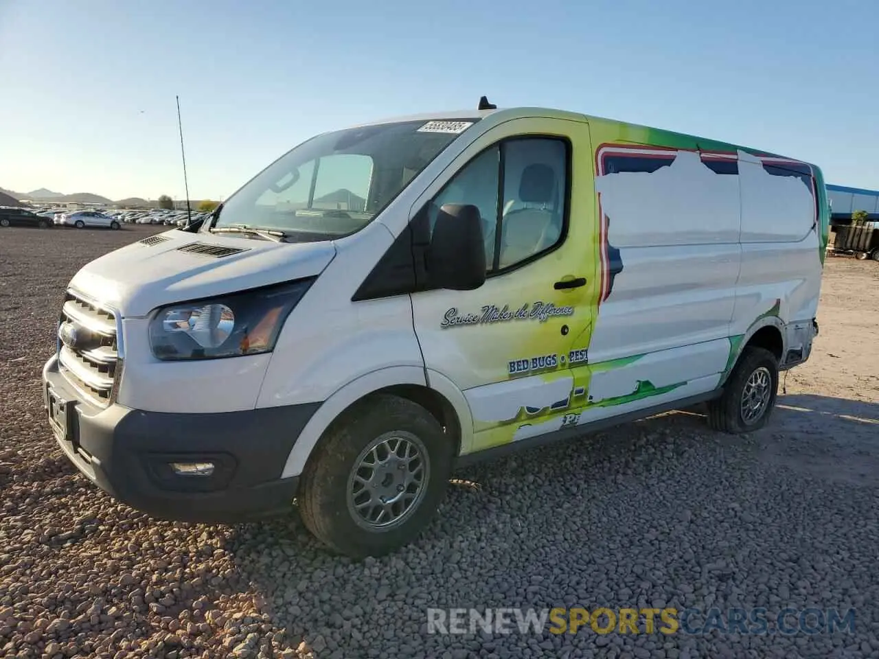 1 Photograph of a damaged car 1FTYE1Y8XLKB43776 FORD TRANSIT 2020
