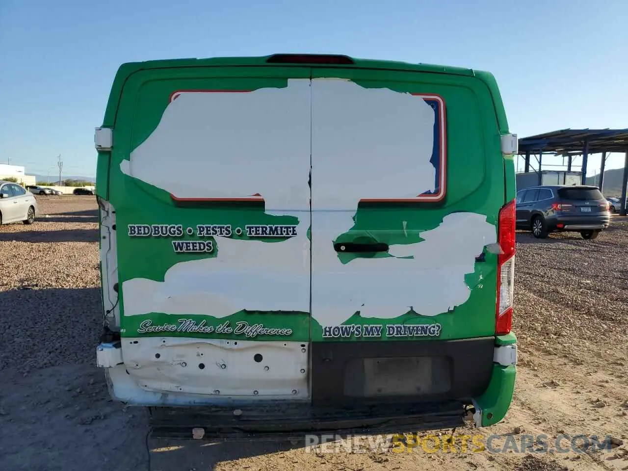 6 Photograph of a damaged car 1FTYE1Y8XLKB43776 FORD TRANSIT 2020