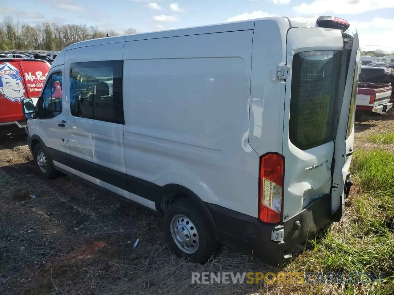 2 Photograph of a damaged car 1FTYE2D87LKB77704 FORD TRANSIT 2020