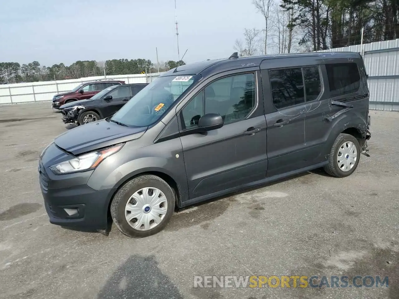 1 Photograph of a damaged car NM0GS9E21L1466328 FORD TRANSIT 2020