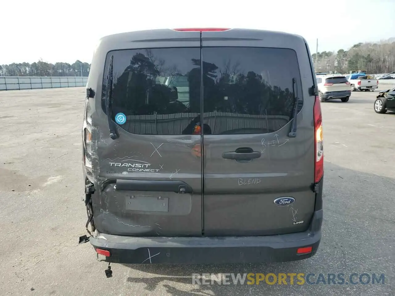 6 Photograph of a damaged car NM0GS9E21L1466328 FORD TRANSIT 2020