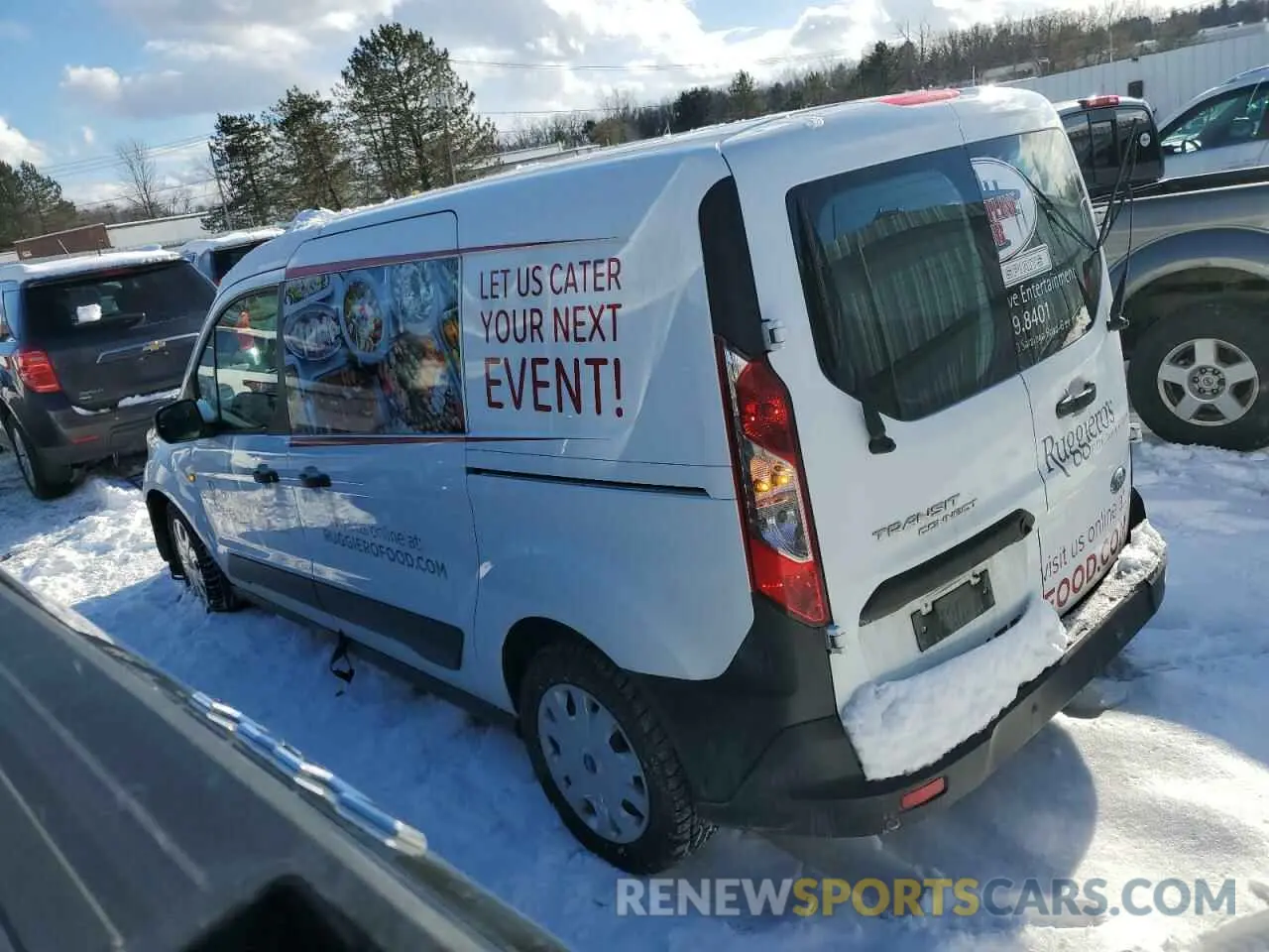 2 Photograph of a damaged car NM0LS7E23L1435522 FORD TRANSIT 2020